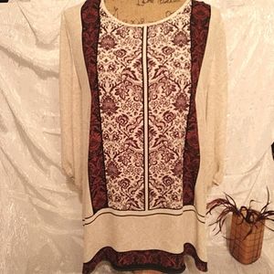 Cato Slit Sleeve Boho Top